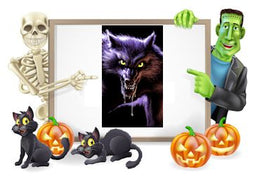 Halloween Window Posters