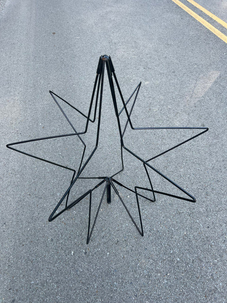30" 3D Star Wireframe