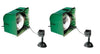 2 Light Flurries Snowflake Projectors For One Low Price