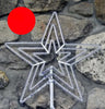 LED 3 Channel Star Flare (RED) (38" Tall)