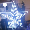 3 pack  of LED 4 Channel Star Flare (White) (30" Tall) - $20 each