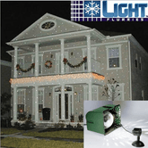 2 Light Flurries Snowflake Projectors For One Low Price