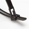 12" Black Releasable Cable Ties (Pack of 100)