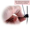 8" Black Releasable Cable Ties (Pack of 100)